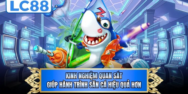 Kinh nghiệm quan sát giúp hành trình săn cá hiệu quả hơn